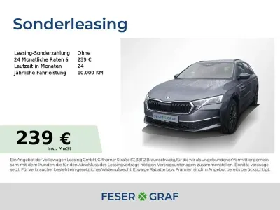Neu Skoda Octavia 150 PS (110 kW) 2026 Graphitegrau Kombi