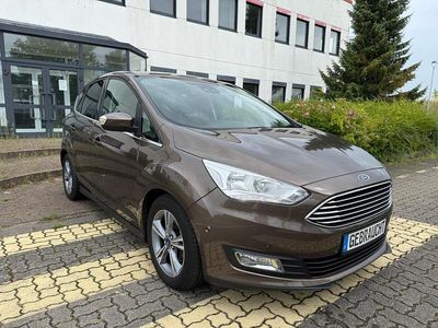 Gebraucht Ford C-MAX Titanium 125 PS (91 kW) 2018 Braun Van / Kleinbus