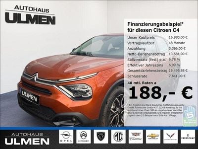 Gebraucht Citroën e-C4 Feel 100 kW (136 PS) 2023 Orange Limousine