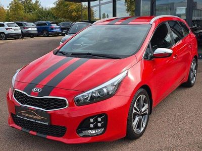 Gebraucht Kia Ceed Sportswagon GT-Line 136 PS (100 kW) 2016 Rot Kombi