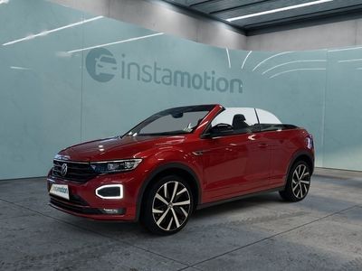 Gebraucht VW T-Roc Cabriolet R-line 150 PS (110 kW) 2020 Rot Cabrio