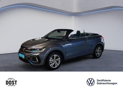 Gebraucht VW T-Roc Cabriolet R-line 150 PS (110 kW) 2025 Grau Cabrio