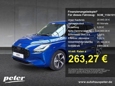 Nuova Suzuki Swift Comfort+ 82 CV (60 kW) 2025 Blu Utilitaria