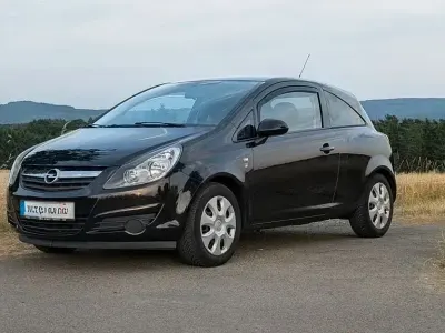 Gebraucht Opel Corsa 69 PS (50 kW) 2010 Schwarz Kleinwagen