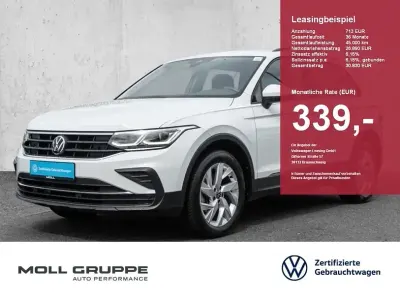 Gebraucht VW Tiguan Life 150 PS (110 kW) 2023 Weiss SUV