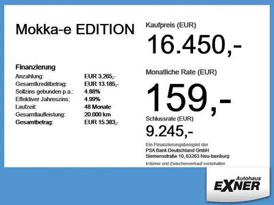 Second-hand Opel Mokka-e Edition 100 kW (136 CP) 2022 Negru SUV