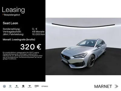 Używany Seat Leon 204 KM (150 kW) 2023 Srebrny Kombi
