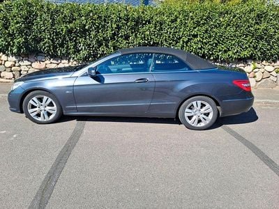 Usata Mercedes E350 Avantgarde 292 CV (214 kW) 2011 Grigio Cabrio