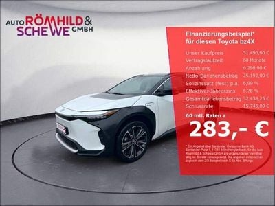 Gebraucht Toyota bZ4X Lounge+ 150 kW (204 PS) 2024 Platinum white pearl mc (089)/ black (202) (weiss) SUV