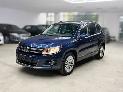 Gebraucht VW Tiguan Sportline 140 PS (102 kW) 2015 Blau SUV