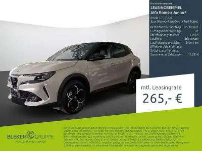 Uusi Alfa Romeo Junior Ti 145 HP (106 kW) 2026 Harmaa Katumaasturi