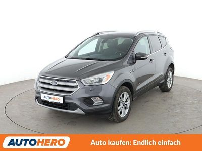 Grau Gebraucht 2017 Ford Kuga Titanium SUV | 15.380 € (Fairer Preis)