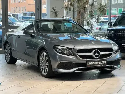 Brugt Mercedes E200 Avantgarde 184 HK (135 kW) 2019 Grå Cabriolet