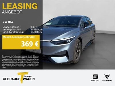 Gebraucht VW ID.7 Pro 210 kW (286 PS) 2025 Blau Limousine