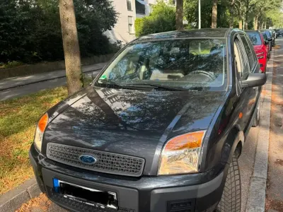 Gebraucht Ford Fusion 80 PS (58 kW) 2008 Blau Kleinwagen