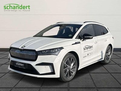 Gebraucht Skoda Enyaq iV SportLine 131 kW (179 PS) 2024 Weiß SUV