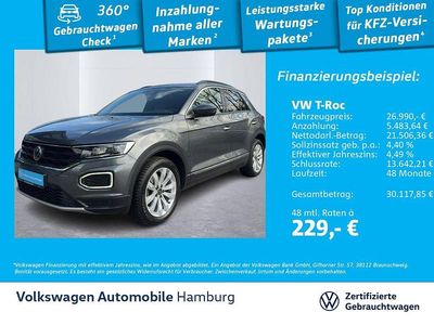Usata VW T-Roc Sport 150 CV (110 kW) 2021 Grigio SUV