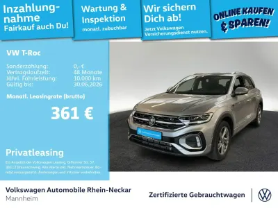 Usata VW T-Roc R-line 190 CV (139 kW) 2024 Argento SUV