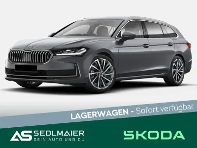 Neu Skoda Superb LAURIN & KLEMENT 265 PS (194 kW) 2025 Graphitegrau Kombi