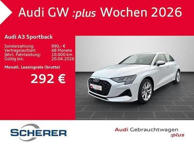 Gebraucht Audi A3 Ambiente 150 PS (110 kW) 2025 Gletscherweiß metallic (metallic) Limousine