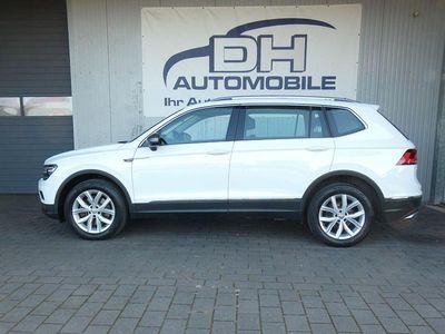 Gebraucht VW Tiguan Allspace Highline 200 PS (147 kW) 2021 Weiß SUV