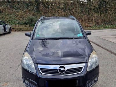 Gebraucht Opel Zafira Edition 140 PS (102 kW) 2007 Schwarz Van / Kleinbus