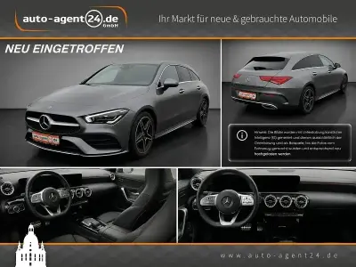 Gebraucht Mercedes CLA200 AMG 150 PS (110 kW) 2021 Mountaun grey metallic Kombi