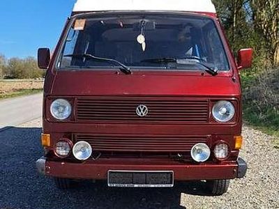 Second-hand VW T3 112 CP (82 kW) 1986 Roșu Van