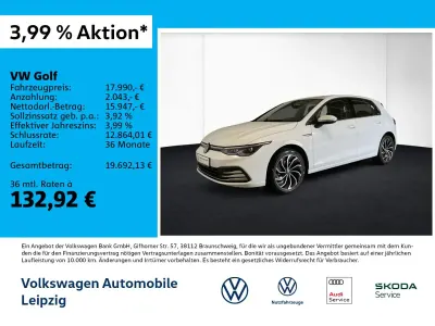 Gebraucht VW Golf VIII Style 131 PS (96 kW) 2022 Weiß Limousine
