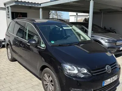 Gebraucht VW Sharan United 177 PS (130 kW) 2020 Schwarz Van / Kleinbus