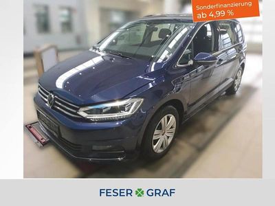 Gebraucht VW Touran Highline 150 PS (110 kW) 2022 Atlantik blue metallic Van / Kleinbus