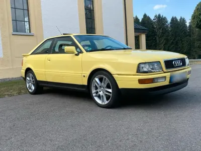 Gebraucht Audi Coupé 116 PS (85 kW) 1993 Gelb Coupé