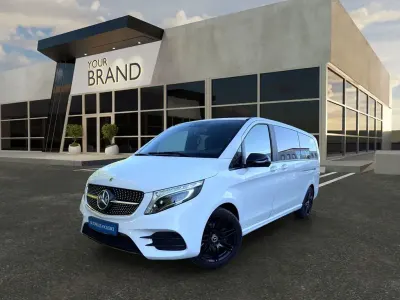Gebraucht Mercedes V300 Avantgarde Edition 239 PS (175 kW) 2021 Weiß Van / Kleinbus