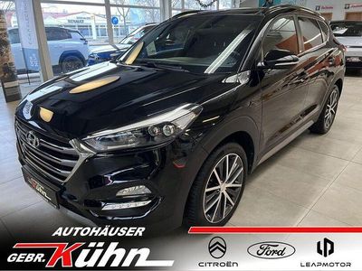 Usado Hyundai Tucson Turbo 177 HP (130 kW) 2018 Preto SUV