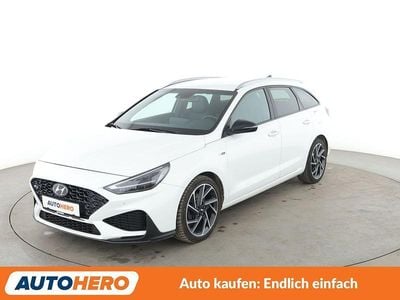 Weiß Gebraucht 2021 Hyundai i30 N Line Kombi | 18.560 € (Fairer Preis)
