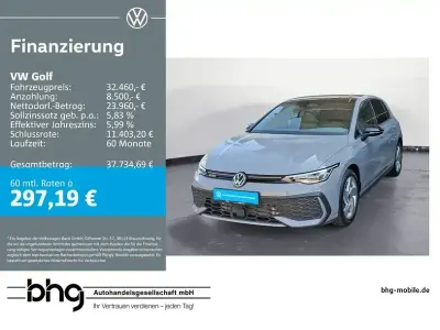 Gebraucht VW Golf VIII Business 272 PS (200 kW) 2025 Mondsteingrau/schwarz Limousine