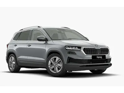 Neu Skoda Karoq 150 PS (110 kW) 2026 Silver smokey diamond metallic SUV