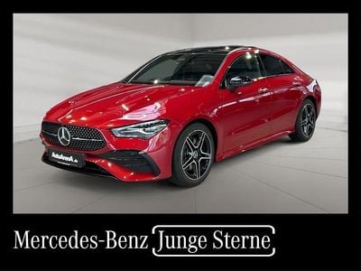 Gebraucht Mercedes CLA200 AMG 163 PS (119 kW) 2024 Designo patagonienrot metallic Coupé