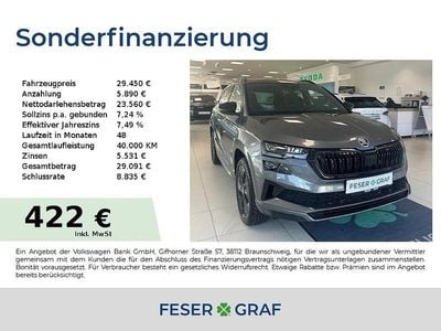 Usata Skoda Karoq SportLine 150 CV (110 kW) 2025 Grigio SUV