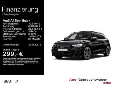 Gebraucht Audi A1 Sportback S-Line 207 PS (152 kW) 2025 Mythosschwarz metallic (metallic) Kleinwagen