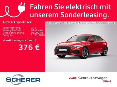 Gebraucht Audi A3 S-Line 204 PS (150 kW) 2022 Tangorot metallic Limousine