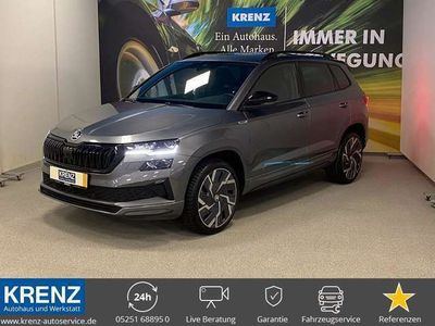 gebraucht Skoda Karoq 1.5l TSI DSG SPORTLINE+19'+MATRIX+NAVI+LED