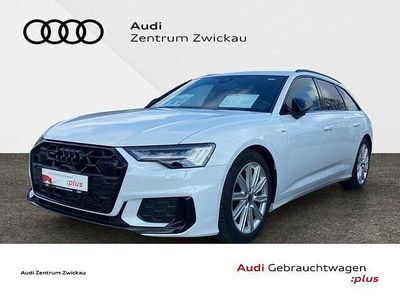 Gebraucht Audi A6 S-Line 265 PS (194 kW) 2024 Gletscherweiß metallic Kombi