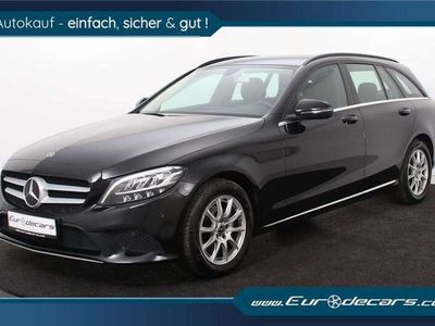 gebraucht Mercedes C180 d T *1.Hand*Navi*SHZ*Led*DAB*Park ass.*