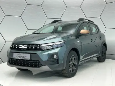 Neu Dacia Sandero Extreme 122 PS (89 kW) 2025 Gelb Limousine
