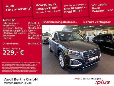 Gebraucht Audi Q2 Advanced Plus 150 PS (110 kW) 2025 Grau SUV