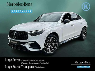 Gebraucht Mercedes GLC43 AMG AMG 421 PS (309 kW) 2024 Manufaktur opalithweiß bright Coupé