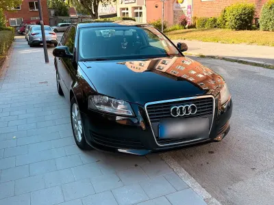 Gebraucht Audi A3 102 PS (75 kW) 2009 Schwarz Kleinwagen