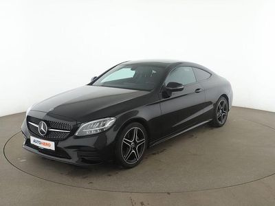 Gebraucht Mercedes C220 AMG line 200 PS (147 kW) 2021 Schwarz Coupé