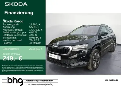 Gebraucht Skoda Karoq Ambition 150 PS (110 kW) 2023 Schwarz SUV